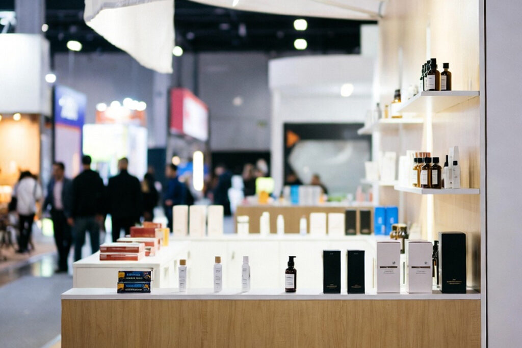 tradeshow exhibition skincare